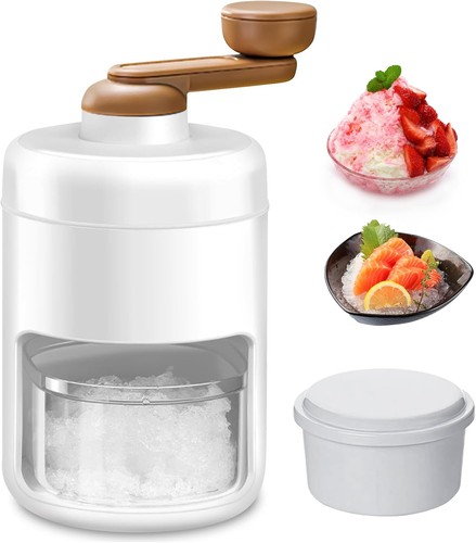 Portable crank ice crusher - ice,