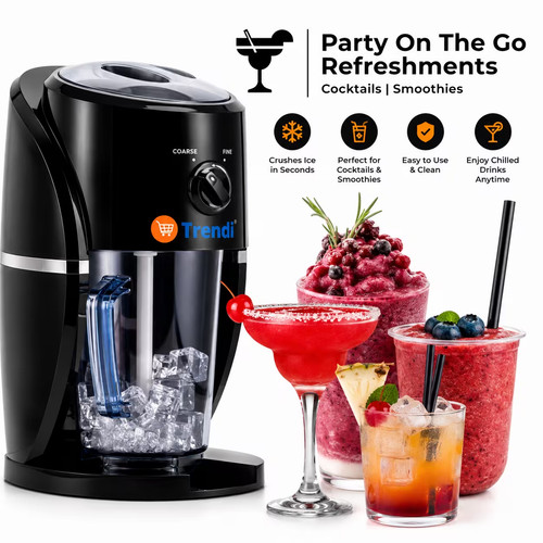 Electric ice crusher - electric, slush